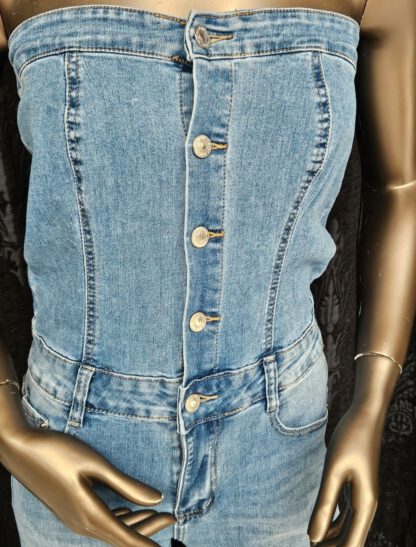 JEANS JUMPSUIT    (nieuw binnen) - Afbeelding 2