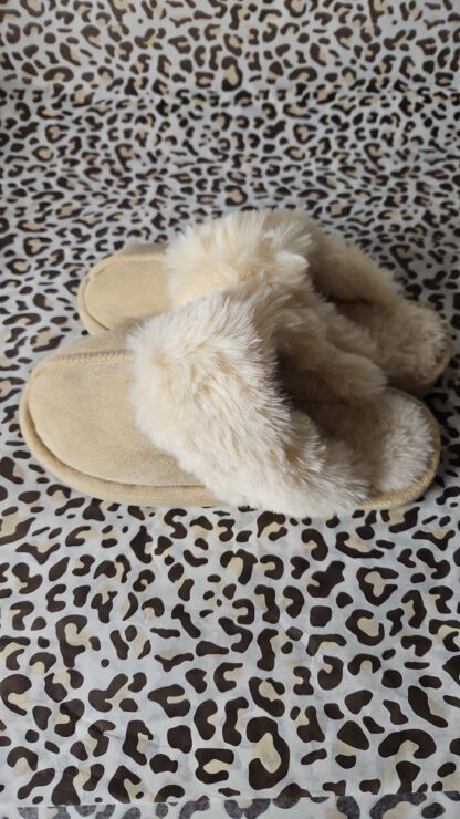 PANTOFFELS BEIGE