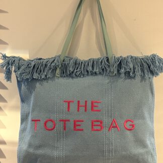 grote dames tas  blauw