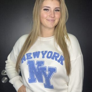 NEW YORK TRUI WIT BLAUW